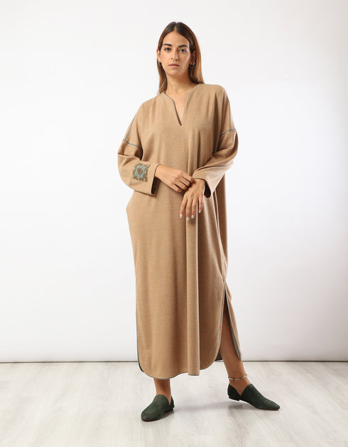 Reversible long dress