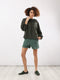 Quilted shorts