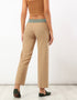 Reversible jacquard pants