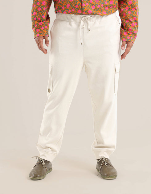 بنطال رياضي مع حزام مطاطي