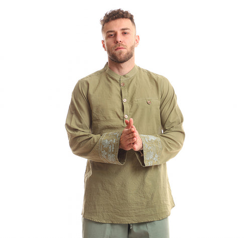 Light cotton voile shirt