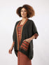 Knitted jacquard jacket