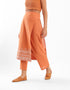 Harem pants with attached apron
