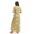 Long cotton printed dress