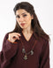 Necklace with antique silver pieces