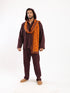 Cotton hooded shirt with Details