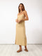 Hand embroidered cotton dress
