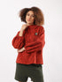 Printed milton sweatshirt with hoodie