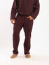 Straight leg cotton pants with patch pockets on the front