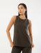 Reversible jacquard tank top