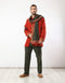 Drawstring quilted pants with pockets