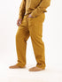 Straight leg cotton pants with patch pockets on the front