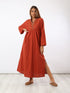 Short sleeves cotton dress