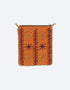Medium bag with hand embroidered and beaded