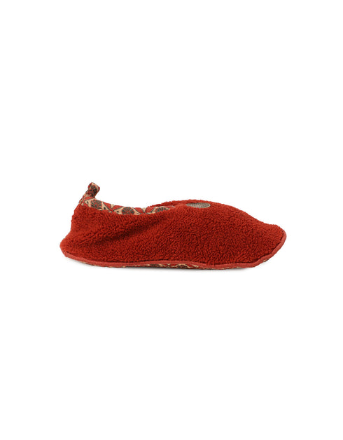 Fur house slippers