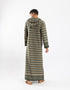 Patterned Jacquard Hooded jellabiya