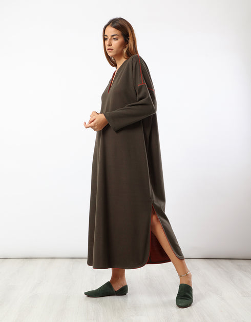 Reversible long dress