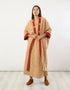 Long printed milton coat