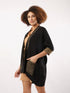 Knitted jacquard jacket