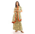 Long cotton printed dress