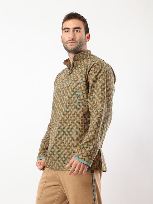 Printed cotton Tunic shirt