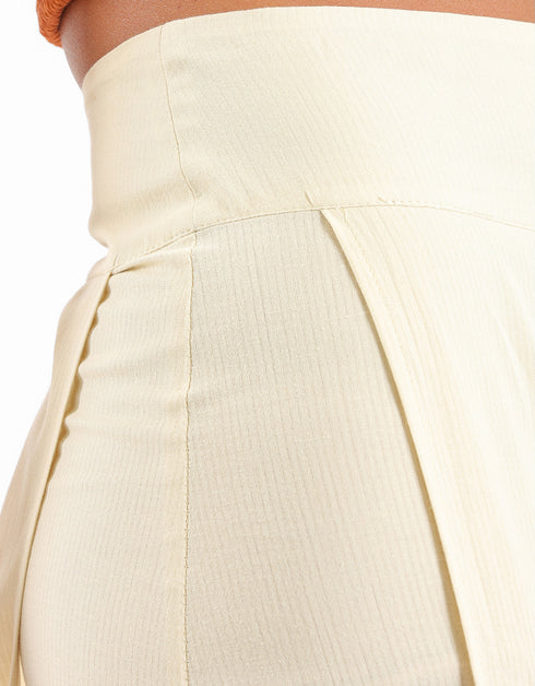 Harem pants with attached apron