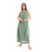 Cotton gauze long dress