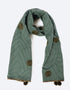 Milton embroidered printed shawl