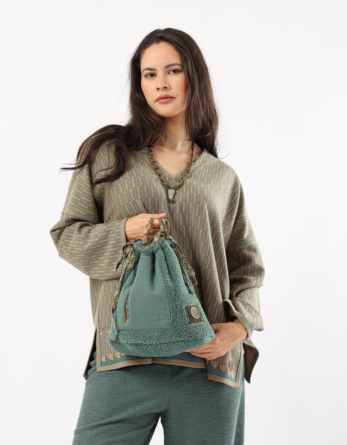Fur cross bag