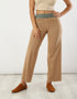 Reversible jacquard pants