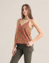 Tank Top with adjustable thin straps