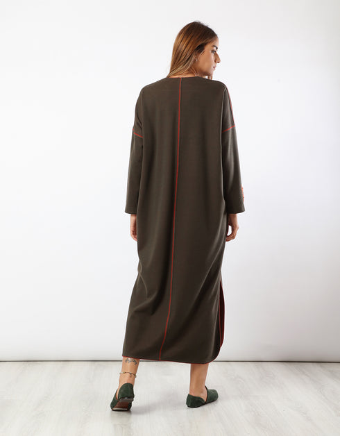 Reversible long dress