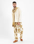 Cotton hooded shirt with Details