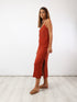 Hand embroidered cotton dress