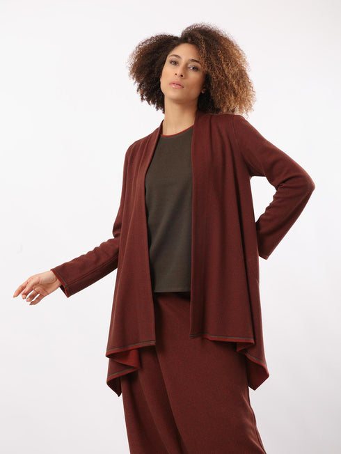 Patterned jacquard jacket