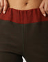 Reversible jacquard pants