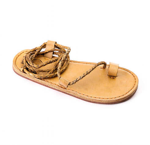 Handmade toe sandals