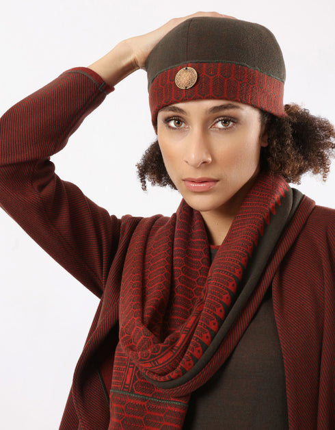 Reversible plain hat