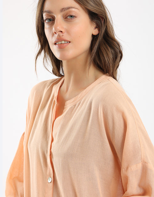 قميص خفيف من القطن الشاش