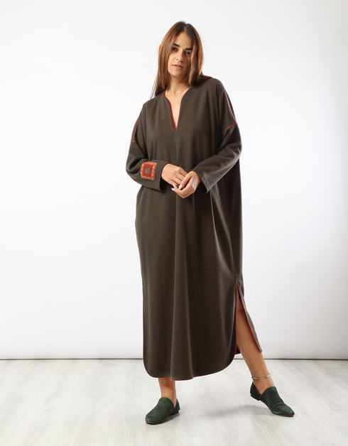 Reversible long dress