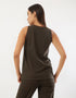 Reversible jacquard tank top