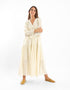 Long dress with V Neckline